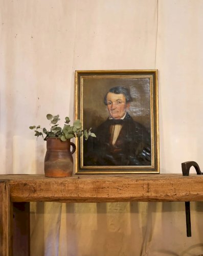 Nina, l'huile sur toile encadrée N°303