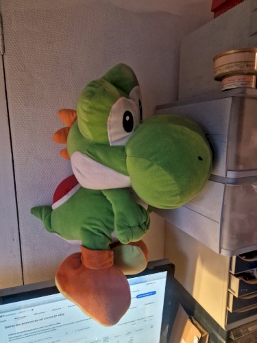 Nintendo - Peluche Yoshi's geante - h 70 cm