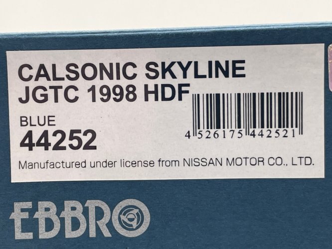 Nissan Skyline R33 JGTC High Down Force (1998) 1/43 Ebrro