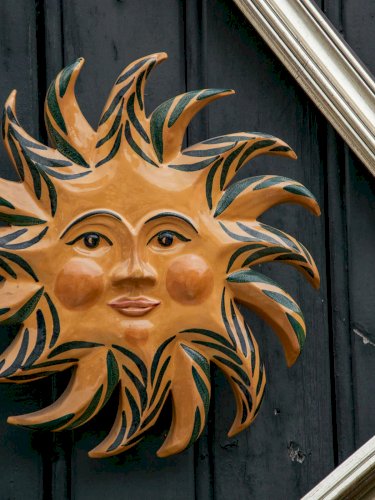 Noah, le soleil mural en terre N°6