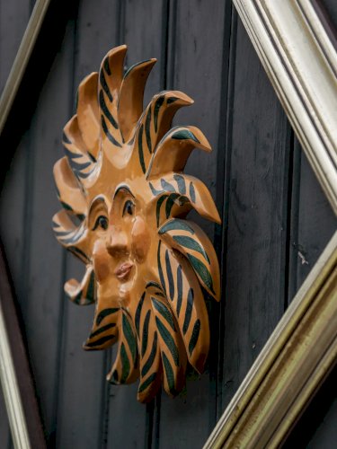 Noah, le soleil mural en terre N°6