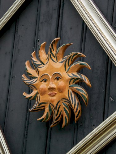 Noah, le soleil mural en terre N°6