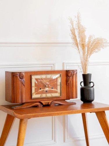 Nour, l'horloge en bois N°26