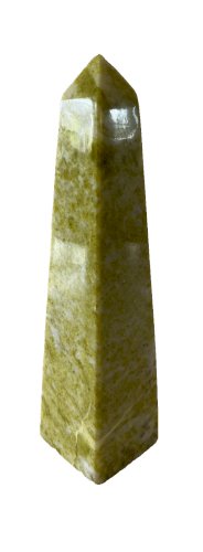 Obélisque en pierre de serpentine . XX siècle .