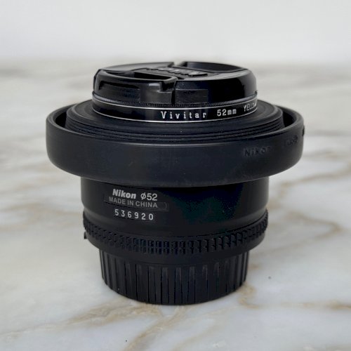 Objectif Nikon AF Nikkor 50 mm 1:1.8D 536920 Visitar Yelow N°8 G7025