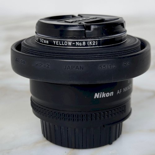 Objectif Nikon AF Nikkor 50 mm 1:1.8D 536920 Visitar Yelow N°8 G7025