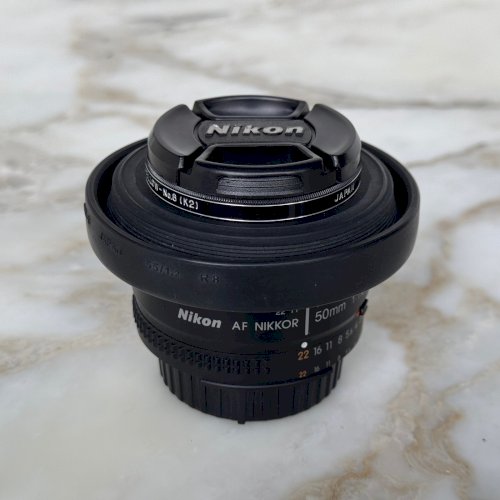 Objectif Nikon AF Nikkor 50 mm 1:1.8D 536920 Visitar Yelow N°8 G7025