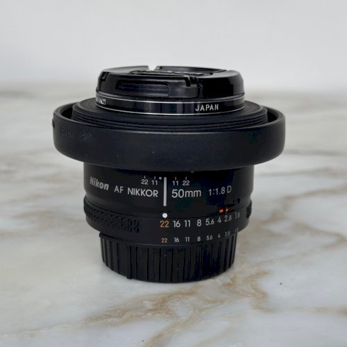 Objectif Nikon AF Nikkor 50 mm 1:1.8D 536920 Visitar Yelow N°8 G7025
