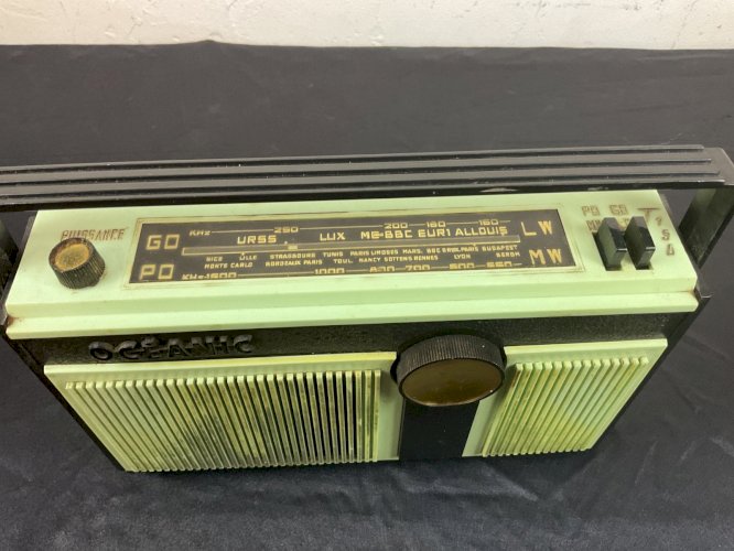 OCEANIC modèle Poste Radio Transistor VINTAGE T150