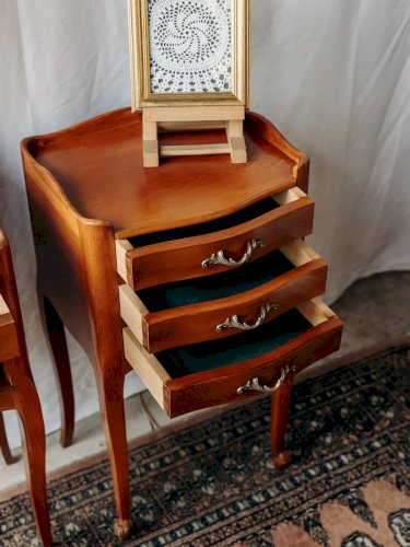 Odile, la paire de chevets en bois clair N°595