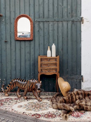 Odile, la table de chevet bois N°429