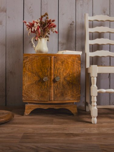 Odile, la table de chevet en bois N°1161