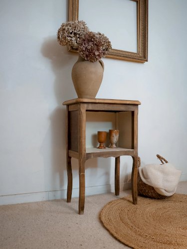Odile, la table de chevet en bois N°1172