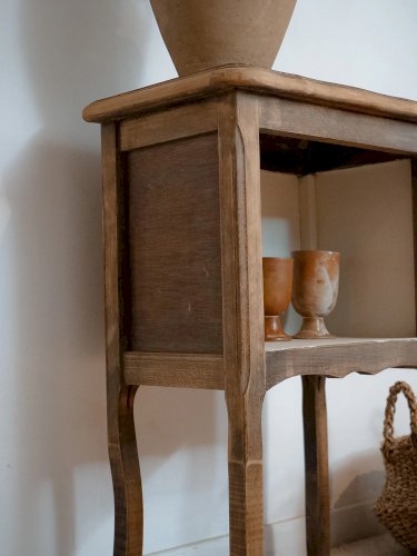 Odile, la table de chevet en bois N°1172