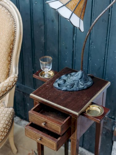 Odile, la table de chevet en bois N°459