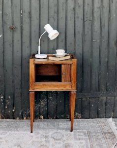 Odile, the wooden bedside table N°515