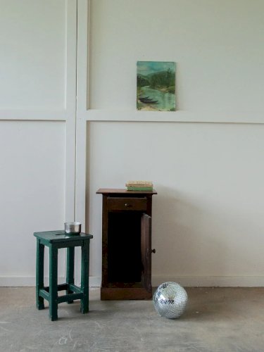 Odile, la table de chevet en bois N°521