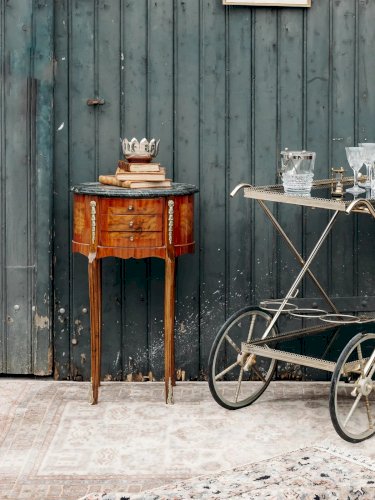 Odile, la table de chevet en bois N°529
