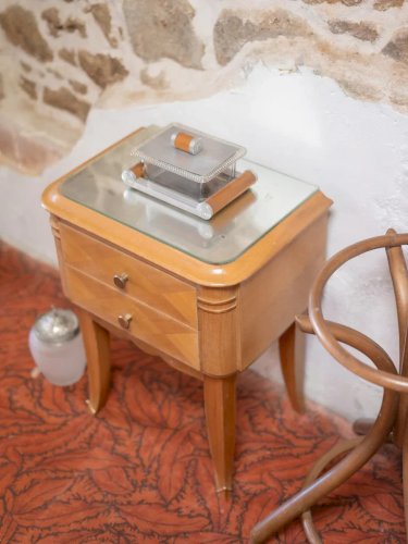 Odile, la table de chevet en bois N°546