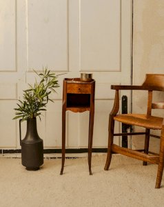 Odile, the wooden bedside table No. 558