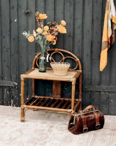 Odile, the rattan bedside table No. 517