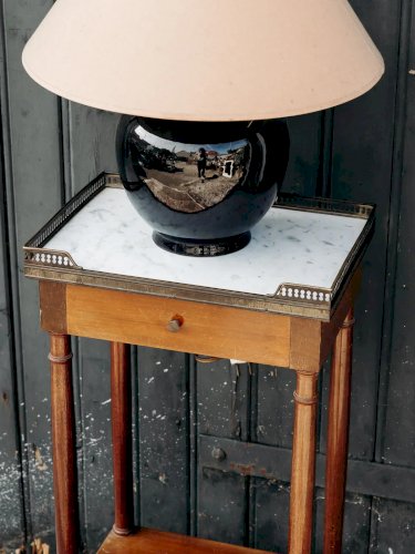 Odile, le chevet en bois et marbre N°510