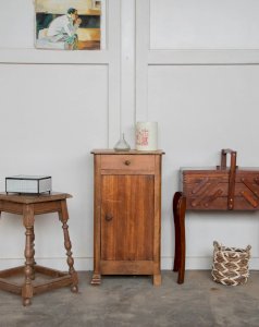 Odile, le grand chevet en bois N°627