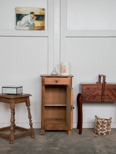 Odile, le grand chevet en bois N°627