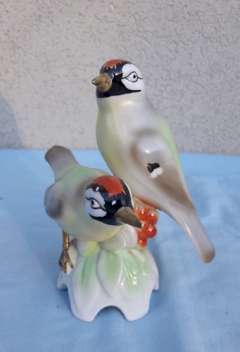 Oiseaux en porcelaine