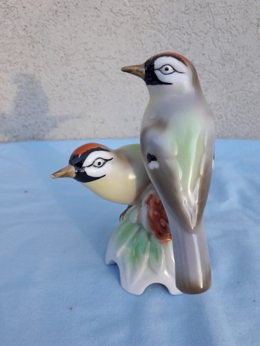 Oiseaux en porcelaine