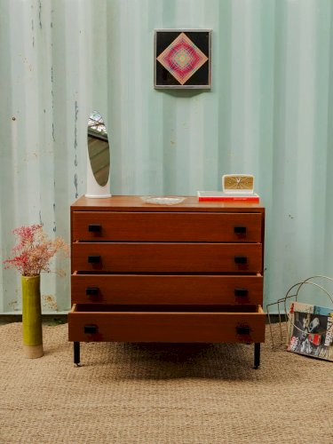 Olga, la commode en bois et métal N°330