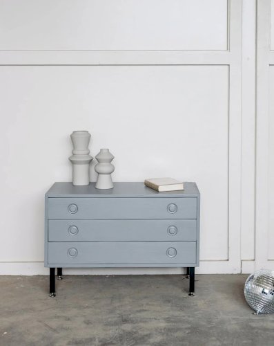 Olga, la commode en bois gris N°204