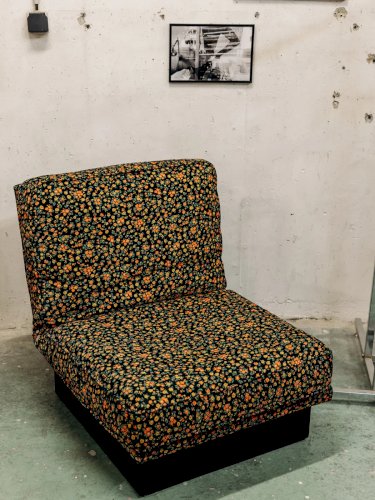 Olivia, la chauffeuse à motifs N°57