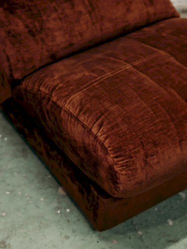 Olivia, la grande chauffeuse en tissu N°58