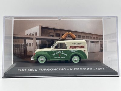  Fiat 500C Furgoncino Auricchio (1951) 1/43 Altaya 