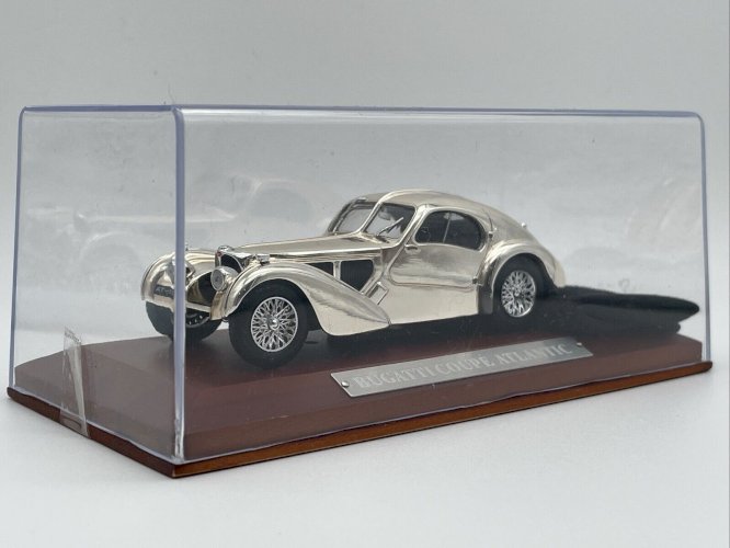  Bugatti Coupé Atlantic chrome 1/43 