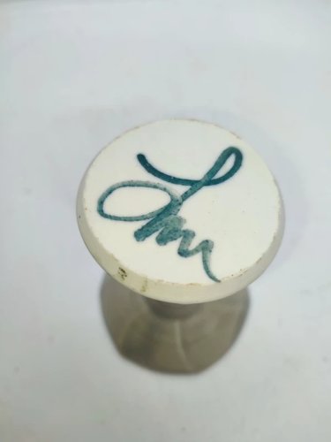 Original bougeoir milieu 20 eme siecle signature a identifier en bon etat