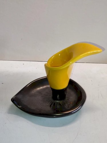 Original bougeoir / vide poche année 50-60 signé BIOT en bon etat