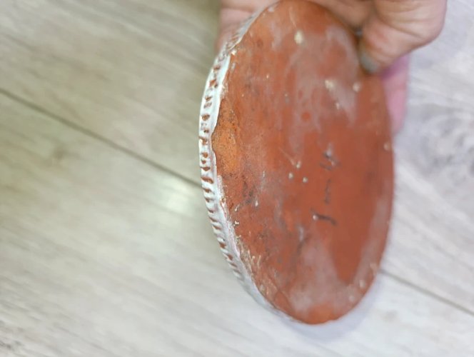 Original dessous de bouteille ou verre a décor de chouette signe en bon état