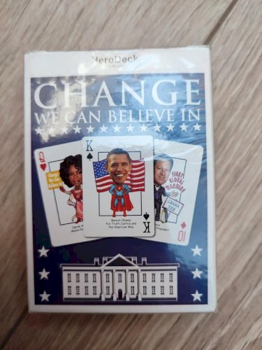 Original Jeu de cartes a jouer  Obama presidential 