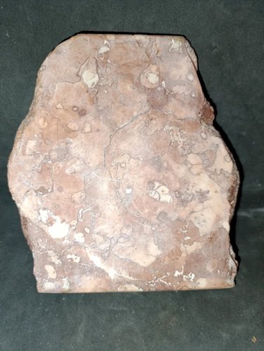 original pierre  marbre ? decor fossile en bon etat