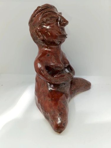 original sculpture fait main sans doute sud americain (mexique?) en bon etat