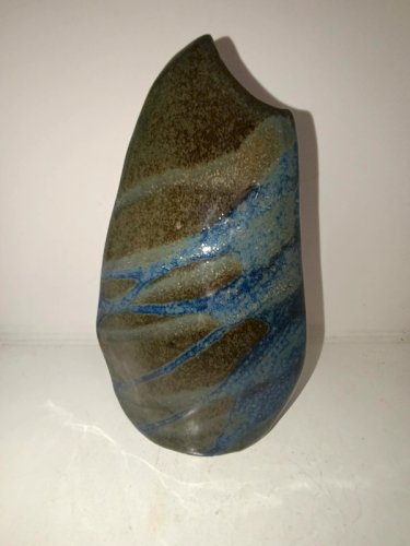 original Vase en céramique signé Michèle Colmerauer  en bon etat