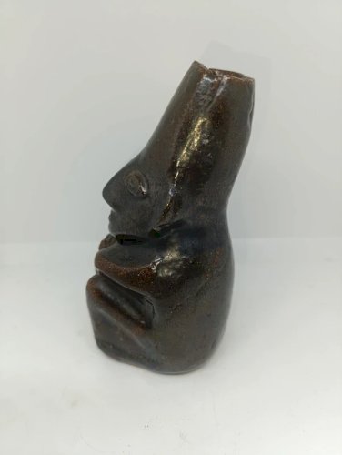 original vase/ urne en terre cuite sud américaine en bon etat