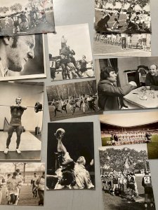 Originale lot 11  Photo Presse 1970 Rugby XV De France Sport Tampon Noir B