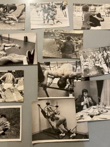 Originale lot 11  Photo Presse 1970 Rugby XV De France Sport Tampon Noir