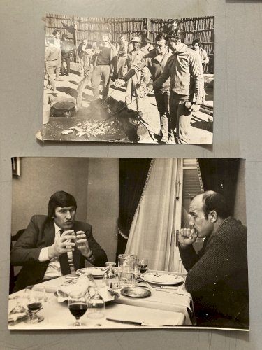 Originale lot 11  Photo Presse 1970 Rugby XV De France Sport Tampon Noir