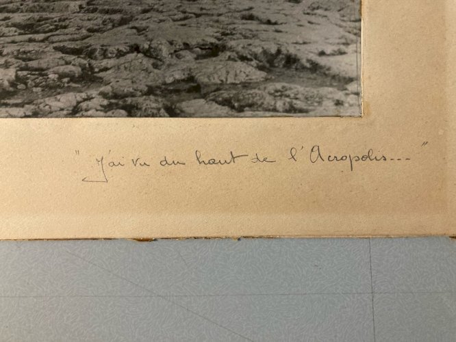 Originale Photo Attribuée Jean Dieuzaide Toulouse Photographie Acropole Art 1950
