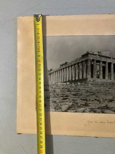Originale Photo Attribuée Jean Dieuzaide Toulouse Photographie Acropole Art 1950
