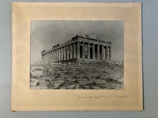 Originale Photo Attribuée Jean Dieuzaide Toulouse Photographie Acropole Art 1950